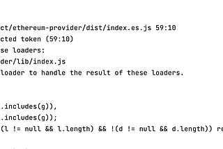 Webpack build babel-loader error parsing some typescript/es lib Module parse failed: Unexpected…