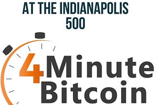 👉Bitcoin Car Will Race At The Indianapolis 500