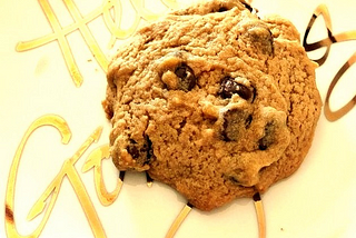 Chocolate Chip Cookie — No-Self-Control Cookie (Single-Serving Cookie)