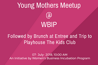 #youngmothersmeetup 07/06/2018