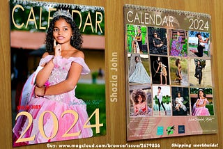 Calendar NOVIT MODELS KIDS™ BOTSWANA 2024