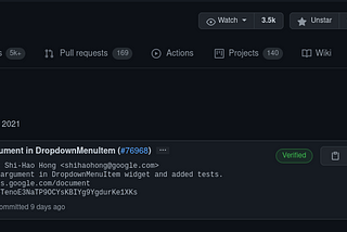 Fluttered and became a Flutter Contributor