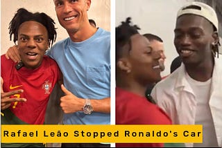 Rafael Leão: The True GOAT Who Stopped Cristiano Ronaldo Car and Arranged the Meet-up with Speed