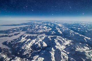 Star Gazing Over Switzerland
