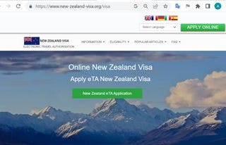 FOR NORWEGIAN CITIZENS — NEW ZEALAND Government of New Zealand Electronic Travel Authority NZeTA —…