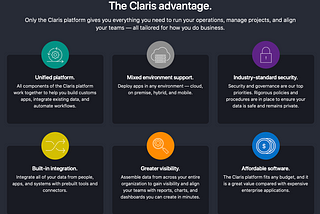 Claris Platform: Use Case Assessment