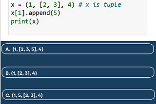Tuples in Python