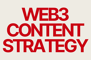 How to Create a Content Strategy for Your Web3 Startup? (Steal My 5 Step Playbook!)