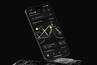 Electric Bicycle Charging & Rental App UX UI Design