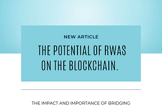 Injective : Unlocking the Potential of RWAs on the Blockchain.