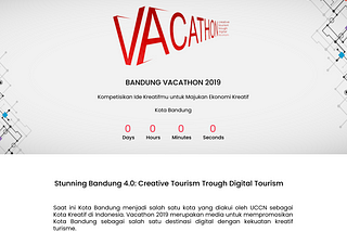 Bandung Vacathon 2019