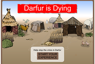 Serious Games: Darfur is Dying