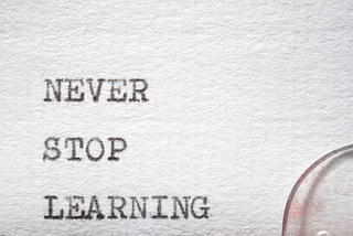 How to keep learning well as a life-long creative.