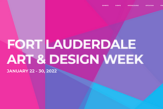 Fort Lauderdale Art & Design Week returns January 22–30th, 2022 to showcase the vast amount of…