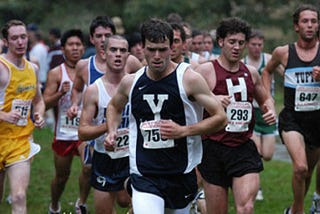 Pain of the young runner