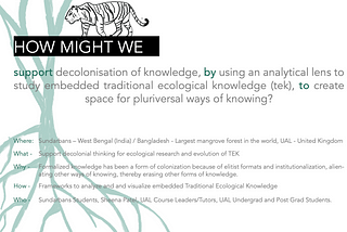5. The What, How, Why, Who, Where, of Decolonising Ecological Knowledge