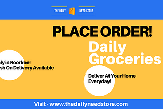 the daily need store online grocery store