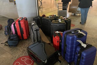 Our family of five has been living out of suitcases for the last 4 months