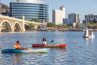 Enjoy Water Activities and Scenic Views at Tempe Beach Park in Tempe, AZ