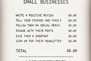 6 Ways to Support Small Businesses