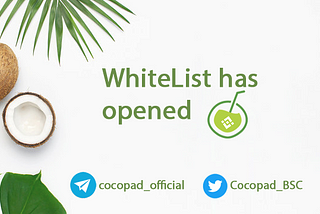 🥥 Cocopad (#COCO) WHITELIST