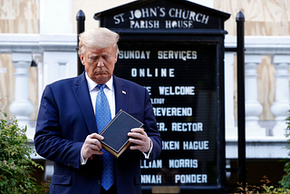 Which Bible Are You Reading, Mr Trump?