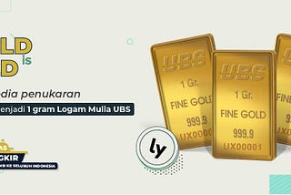 Lyfe Gold Special Promo: Penukaran 1 gram Logam Mulia!