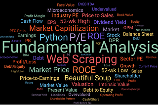 Fundamental Analysis of Stocks using Python