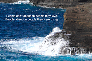 Thank People That Abandon You