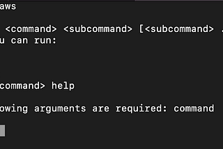 AWS CLI — Connect to AWS using command line