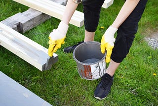 Line Paint and Stencils