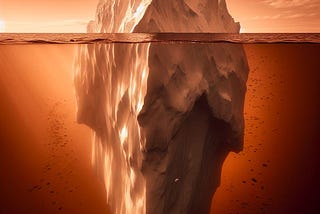 An Orange IceBerg