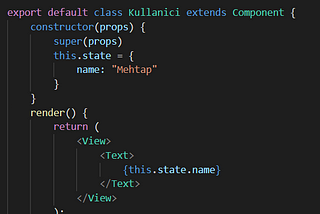 React Native — State ve Props Kavramları