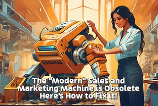 The “Modern” Sales and Marketing Machine is Obsolete — Here’s How to Fix it!