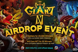 GiantN — Pre-Register AirDrop Event