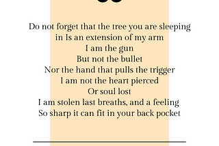 Poem by Nia Mucher