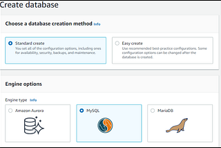 Setup RDS MySQL server in AWS