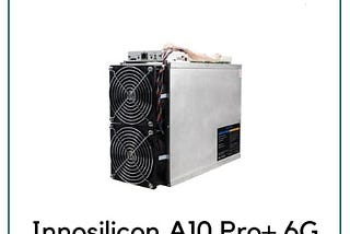Buy Innosilicon A10 Pro+ 500MH/S 6G Ethash Miner online