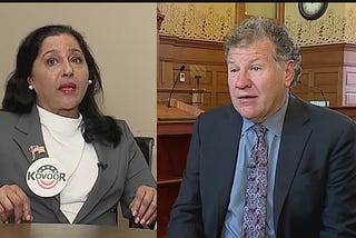 The Warren Tribune publishes fluff interview of Judicial Candidates Becker and Kovoor, with paid ad…
