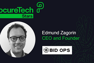 Edmund Zagorin, CEO & Founder of Bid Ops