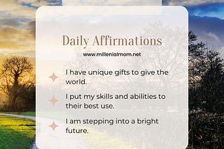 Daily Affirmations