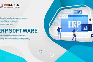 Automate your business processes with an 11-year-old most awarded premium ERP software development company in New York, serving fortune 100 companies globally.