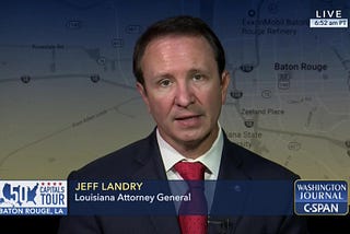 Louisiana AG Jeff Landry Denounces Hurricane Warnings as ‘Bad for Business’