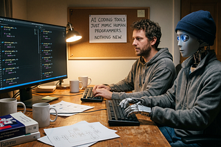 Why does AI still mimic the human “write code → compile → run”
