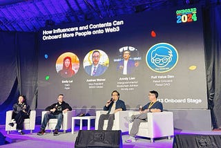 How Influencers and Content Can Onboard More People onto Web3: Insights from Taipei Blockchain Week…