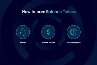 How to earn Balance Tokens