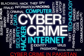 Types of cyber crime in Pakistan