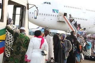 Airlifting of Pilgrims begins in Ogun.