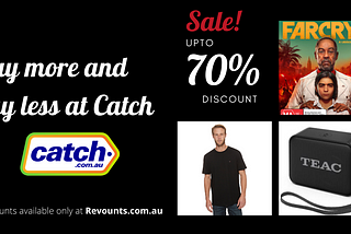 Buy more and pay less at Catch with these amazing Deals