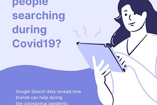 疫情期間 Google search 數據如何幫助品牌做行銷?